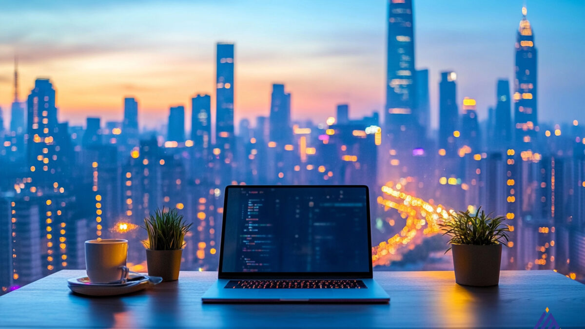 Responsive web development Riyadh showcasing website layout on mobile, tablet, and desktop.