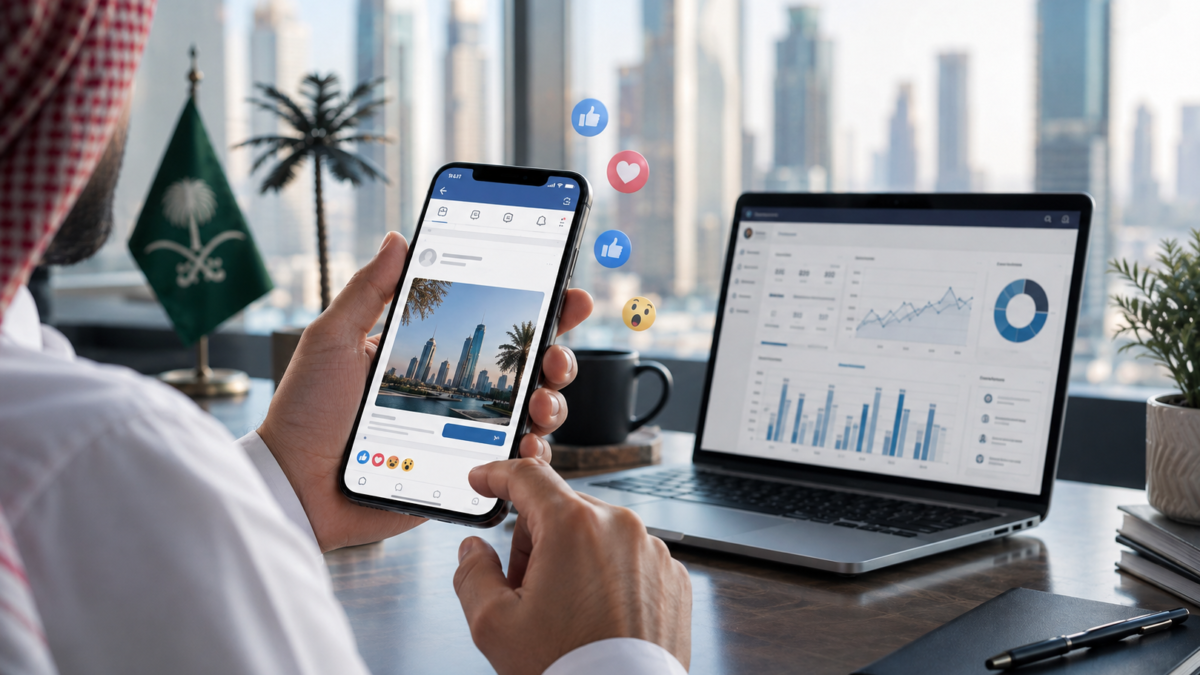 إعلان ممول فيس بوك
